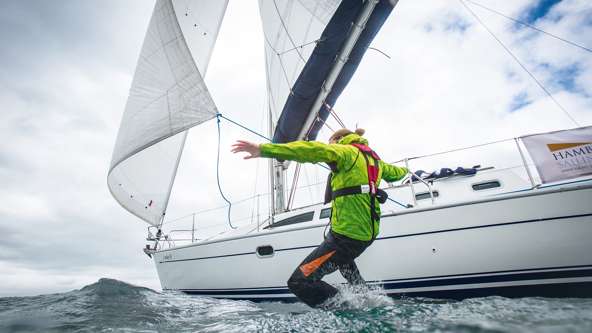 How do you recover a man overboard?
